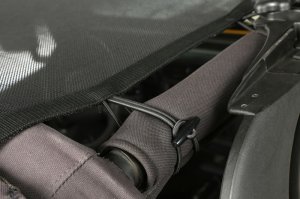 Jeep Wrangler Sun Shade - Front + Rear - Rugged Ridge - Eclipse Full Cover - Black - `97-`06